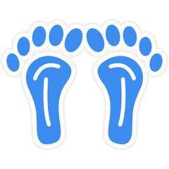 Vector Design Carbon Footprint Icon Style