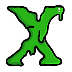 Poison Alphabet Halloween style