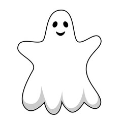 Halloween Ghost Cute Face
