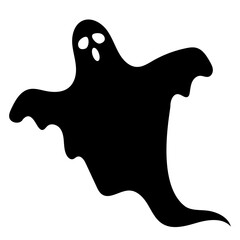 Halloween Ghost Silhouette