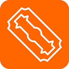 Vector Design Razor Blade Icon Style