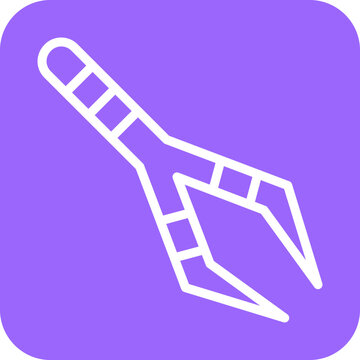 recommend clip art: Vector Design Tweezers Icon Style