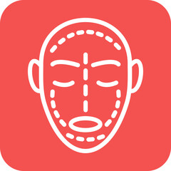 Vector Design Cosmetic Surgery Icon Style