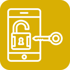 Vector Design Access Device Icon Style