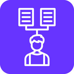 Vector Design Workflow Icon Style