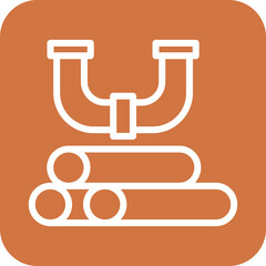 Vector Design Industry Pipe Icon Style