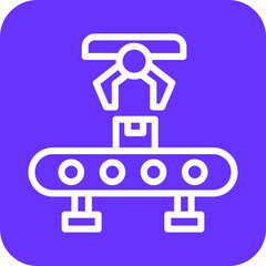 Vector Design Food Conveyor Icon Style