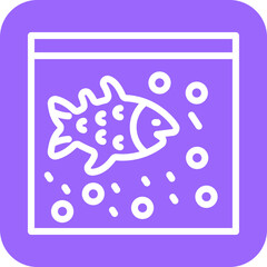 Vector Design Aquarium Icon Style