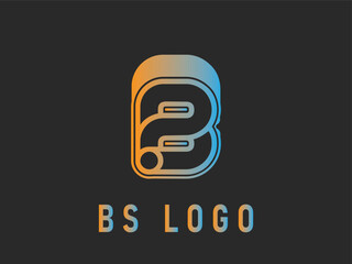 alphabet letter Vector Logo B illustration