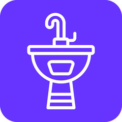 Vector Design Sink Icon Style
