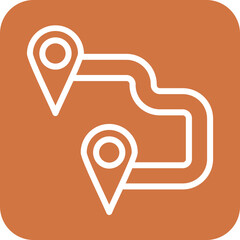 Vector Design Destination Icon Style