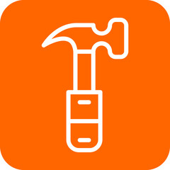 Fototapeta premium Vector Design Hammer Icon Style