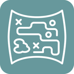 Vector Design Map Icon Style