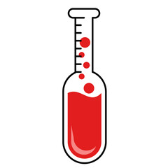 Tube Laboratory Illustration