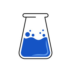 Tube Laboratory Illustration