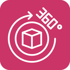 Vector Design 360 Ar Icon Style