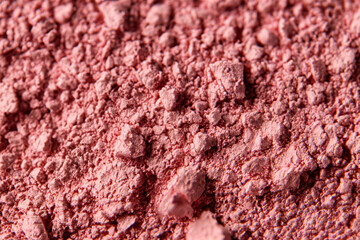 Beautiful Pastel Cosmetic Powder Close-Up