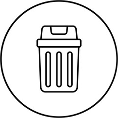 Trash Bin Icon
