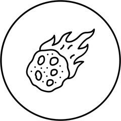 Meteorite Icon