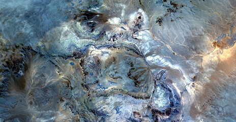 creation of the solar system,  abstract photography of the deserts of Africa from the air. aerial...