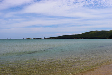 Beautiful view. Travel and recreation. Holidays by the sea.