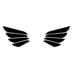 eagle wings vector	