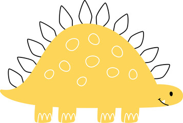 Cute Childish Dinosaur