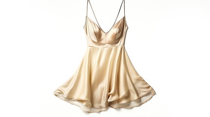 Elegant silk robe and its matching chemise, a stunning pairing that showcases sophistication and refinement. Generated by AI.