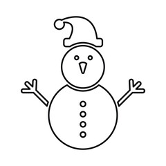 Snow Man Icon