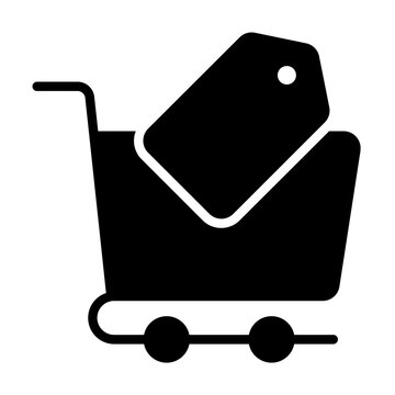 shopping cartglyph icon