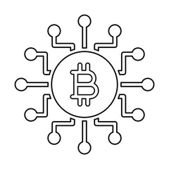 Bitcoin Cryptocurrency Icon