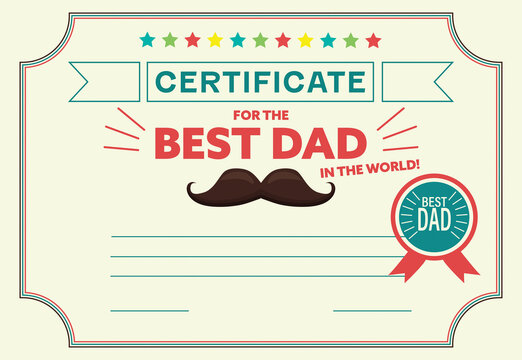 Digital png illustration of best dad text on transparent background