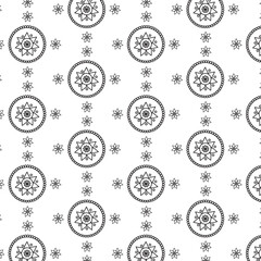 Digital png illustration of black pattern on transparent background