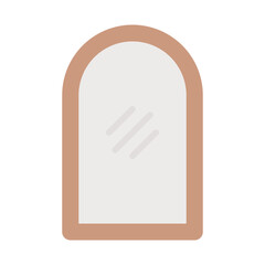 mirror flat design icon