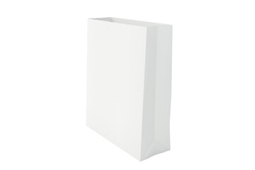 Digital png illustration of paper bag on transparent background