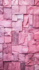 Pink stone wall texture background