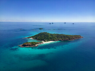 The Tsarabanjina island in the Mitsio archipelago near Nosy Be, Madagascar