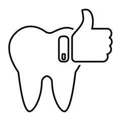 Healthy Tooth Icon