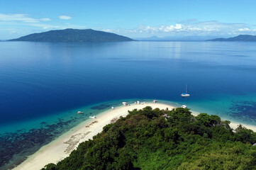 Obraz premium The beautiful islands of Madagascar Nosy Tanikely (Nosy Tanihely) - Marine National Park - Near Nosy Be