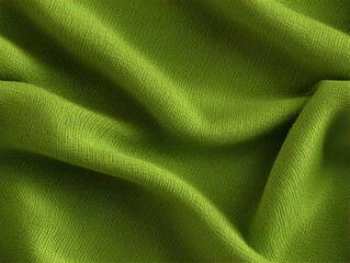 Green curled fabric texture, resource design