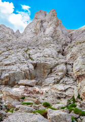 Appennini mountains, Italy - The mountain summit of central Italy, Abruzzo region, above 2500 meters