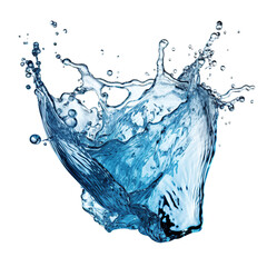 water splash element transparent background