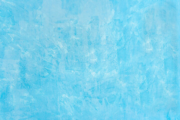 Closeup texture abstract of old blue color wall background, floor cement. Copy space for text	
