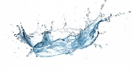 water splash element transparent background