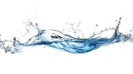 water splash element transparent background