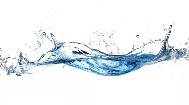 water splash element transparent background