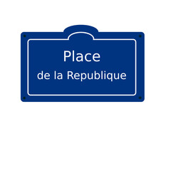 Plaque de Rue