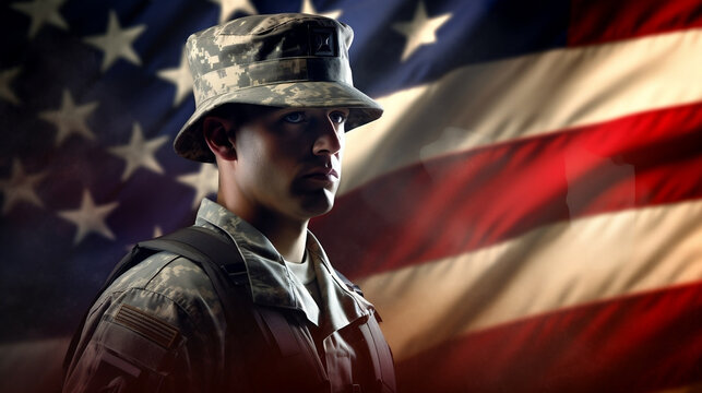 Veterans Day, Memorial Day, America, America Flag