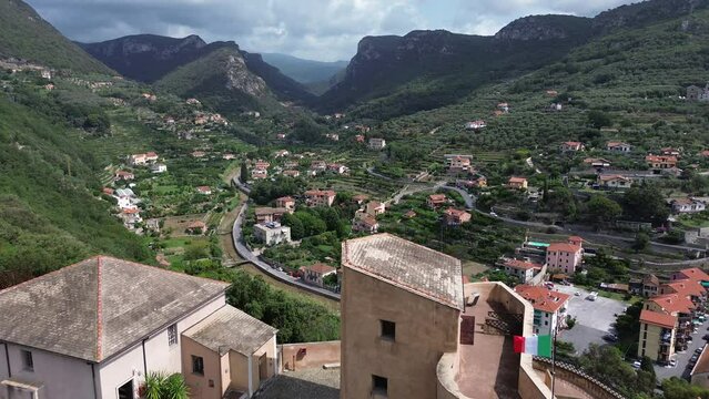Castelfranco, a historic fortification in Liguria