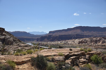 Colorado River in Utah USA
